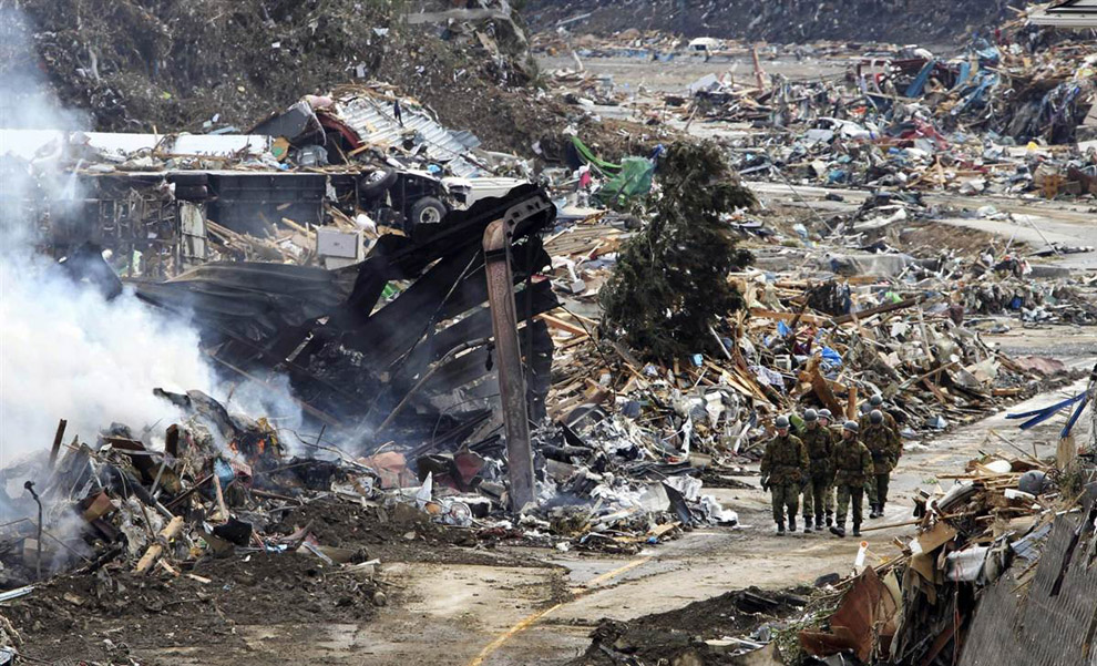 Землетрясение в японии в марте 2011