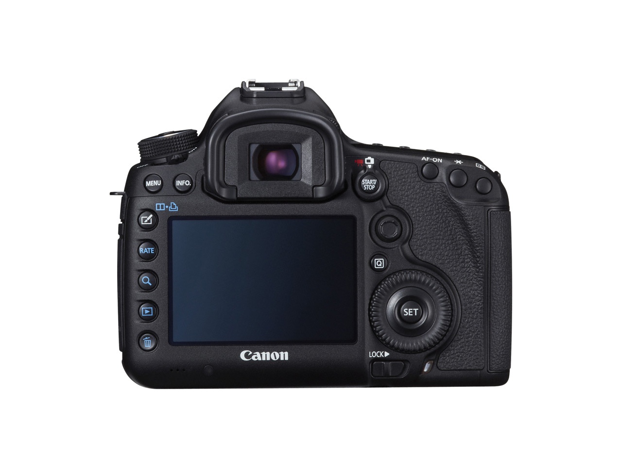 Canon EOS 5D Mark III (вид сзади)