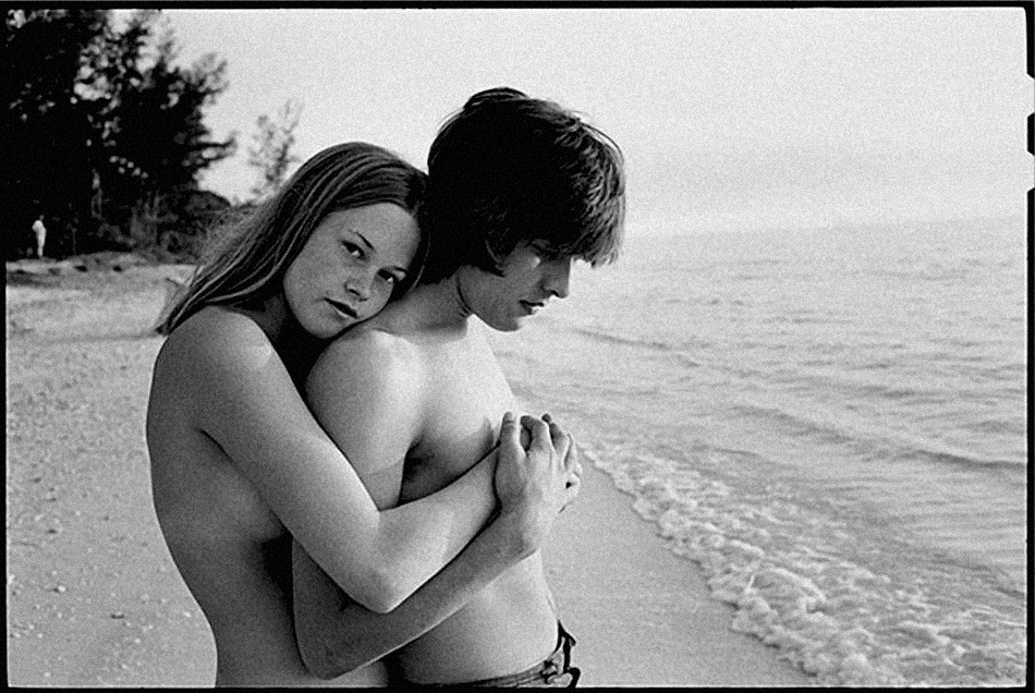 Melanie Griffith and Don Johnson together on the beach, Night Moves,Sanibel...