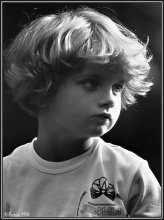 Макс / Москва лето 1986 г. Портрет мальчика шести лет.