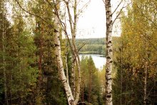 Глубля / Стою на вышке, снимаю пейзжаж...  Глубля-Болдук, сентябрь 2005.