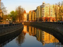 В спокойных водах тихого канала, Как в зеркале, любуются собой...#2 / Карповка.