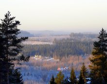 Морозный пейзаж / Финляндия-удивительная страна!