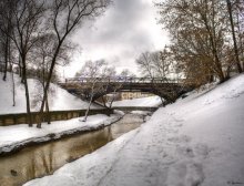 Мост над Витьбой / Пано, 6 горизонтальных кадров