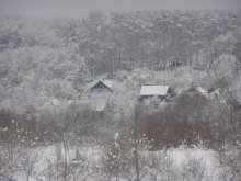 Зима на Березине / Борисов Березина