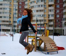 Даша "Полёт" / попытка сделать лёгкость в фотографии и движение...