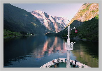 Плывем на теплоходе... / Путешествие по фьордам Норвегии...