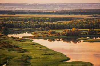 Дельта реки Свияга / р.Свияга,Татарстан,Тихий плес