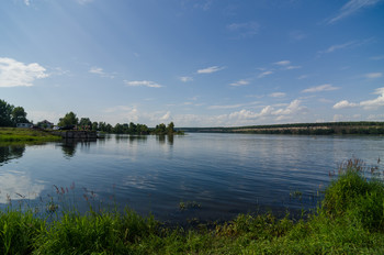 На берегу Енисея. / Красноярский край