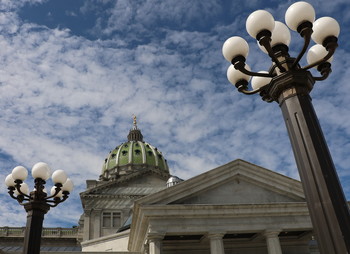 Harrisburg, PA. Капитолий. / ***