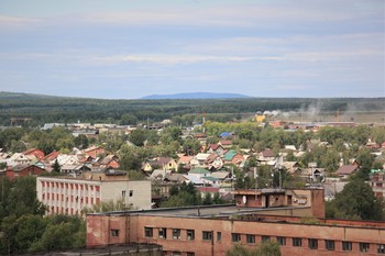 дым уральских заводов / Свердловская область