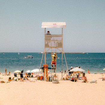 &nbsp; / This photo was taken in the french town &quot;Saint-Jean de Luz&quot;. I was on the beach waiting for this lifeguard to climb the ladder, to recreate the famous show 90210. That's what it reminded me at the moment, and that's what I wanted to create.
