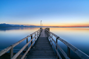 &nbsp; / Steg am Chiemsee