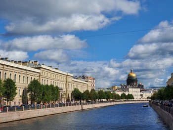 &nbsp; / Набережная реки Мойки, Санкт-Петербург.