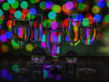 игристое / свет, стекло