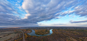 Полнеба тучи / Осеннее небо