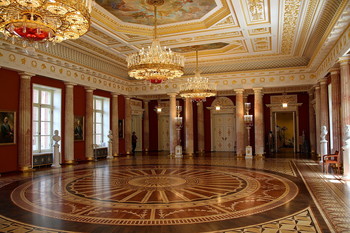 Таврический зал / Таврический зал Большого дворца в Музее-заповеднике «Царицыно»
