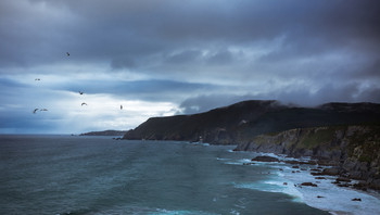 &nbsp; / Paisaje de la costa Gallega, España