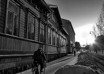 Toward the light / Urban architecture and scenery in Jyväskylä, Finland