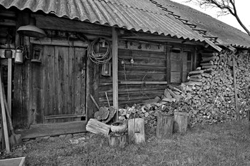 Сарайчик. / Снято в Беларуси.