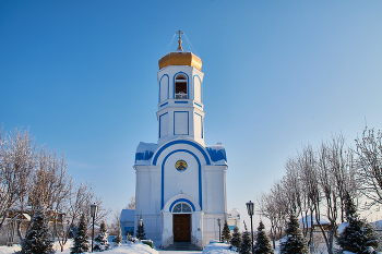 Морозное утро / храмы