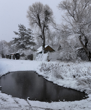 домик в деревне / Первый снег в Приморье.....2021