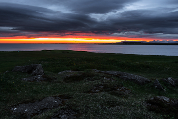 Закат над Рейкьявиком / Исландия