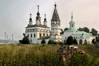 по Руси / лето, Дымковская слобода, Храм Дмитрия Солунского Великий Устюг