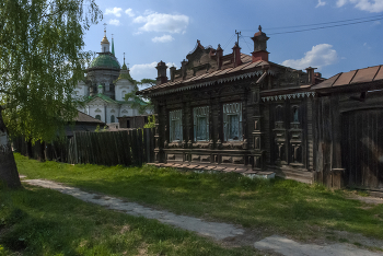 &nbsp; / дом и храм Николая чудотворца в д. Быньги, Свердловской области,
