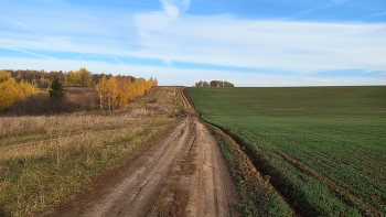 Осенний пейзаж в Зарайском районе (Московская область) / Осенний пейзаж в Зарайском районе (Московская область)