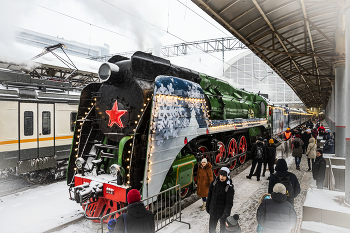 Поезд Деда Мороза / Киевский вокзал