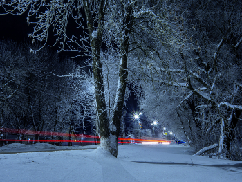 Дорога / Зимняя ночь
