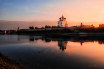 Утро на Великой / Псков