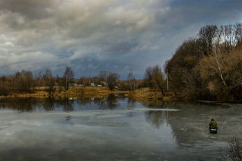 Перволедье. Лукново / Конец января. Глухозимье.