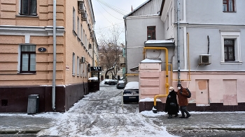 Нижний Кисельный переулок / Москва.Нижний Кисельный переулок