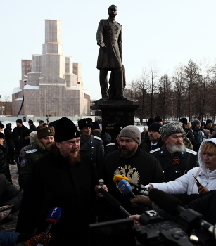 Открытие памятника / Открытие памятника императору в Челябинске