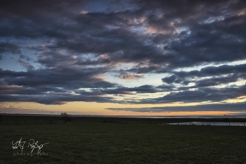 &nbsp; / Nahender Sturm an der Nordsee
