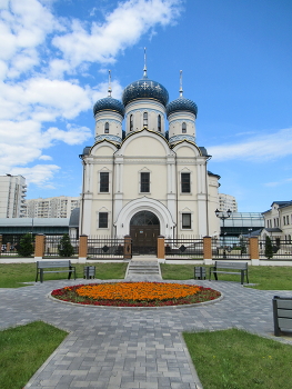 Церковь Феодора Ушакова, флотоводца и святого, в Бутово. / Храм в Южном Бутово в Москве