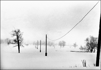 Тоскливый зимний пейзаж / Тоскливый зимний пейзаж
