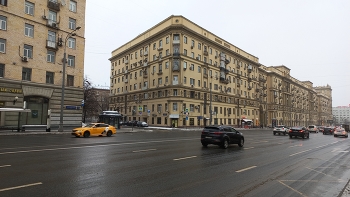 улица Садовая-Черногрязская / Москва.улица Садовая-Черногрязская