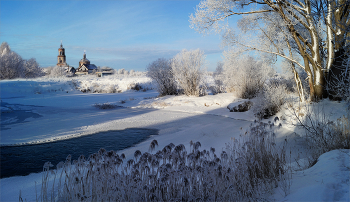 Морозным днём / В окрестностях села Заречного.