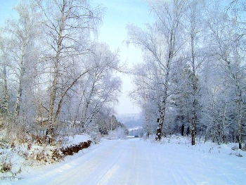 Зимняя дорога / Иркутская область