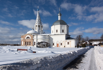 Февральский сюжет / Картинка из старого города Серпухов