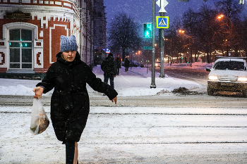 Переход... / Успеть на зелёный...