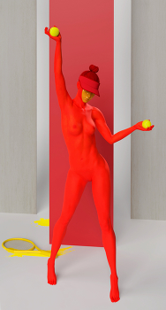 Из серии: О спорт, ты мир! / 3D-art