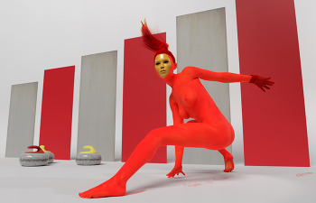Из серии: О спорт, ты мир! / 3D-art