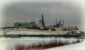 Казанский кремль. Февраль 2022 года / Казанский кремль. Февраль 2022 года