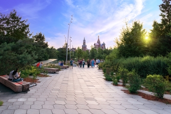 Лето в Зарядье / Москва