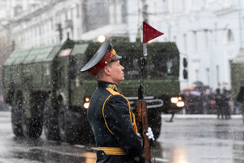 Холодный Май / Чита, парад посвященный 77 годовщине Победы в Великой Отечественной войне.