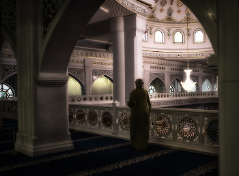 Мечеть &quot;Гордость мусульман&quot; в Шали. / Мечеть &quot;Гордость мусульман&quot; имени пророка Мухаммеда в Шали.Самая большая мечеть в Европе. Автор узбекский архитектор Абдукаххар Турдиев.